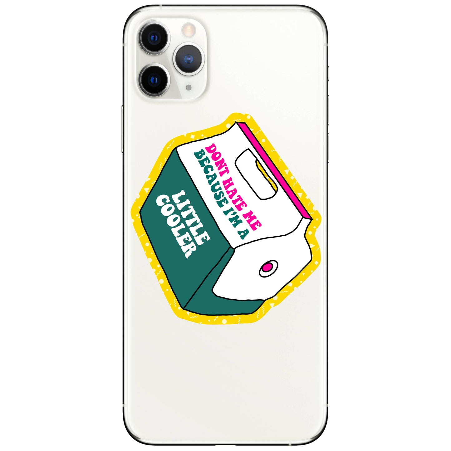 Little Cooler Vinyl Sticker
