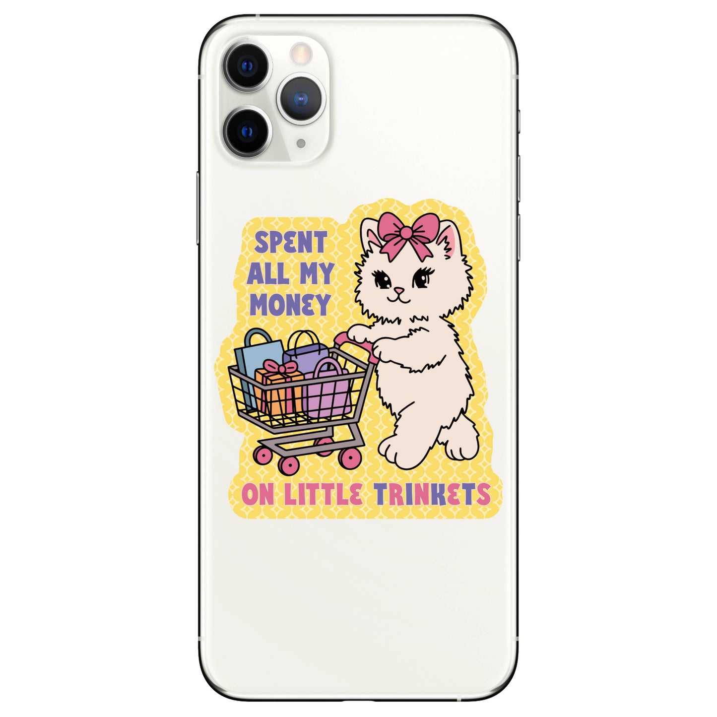 Trinket Kitty Vinyl Sticker