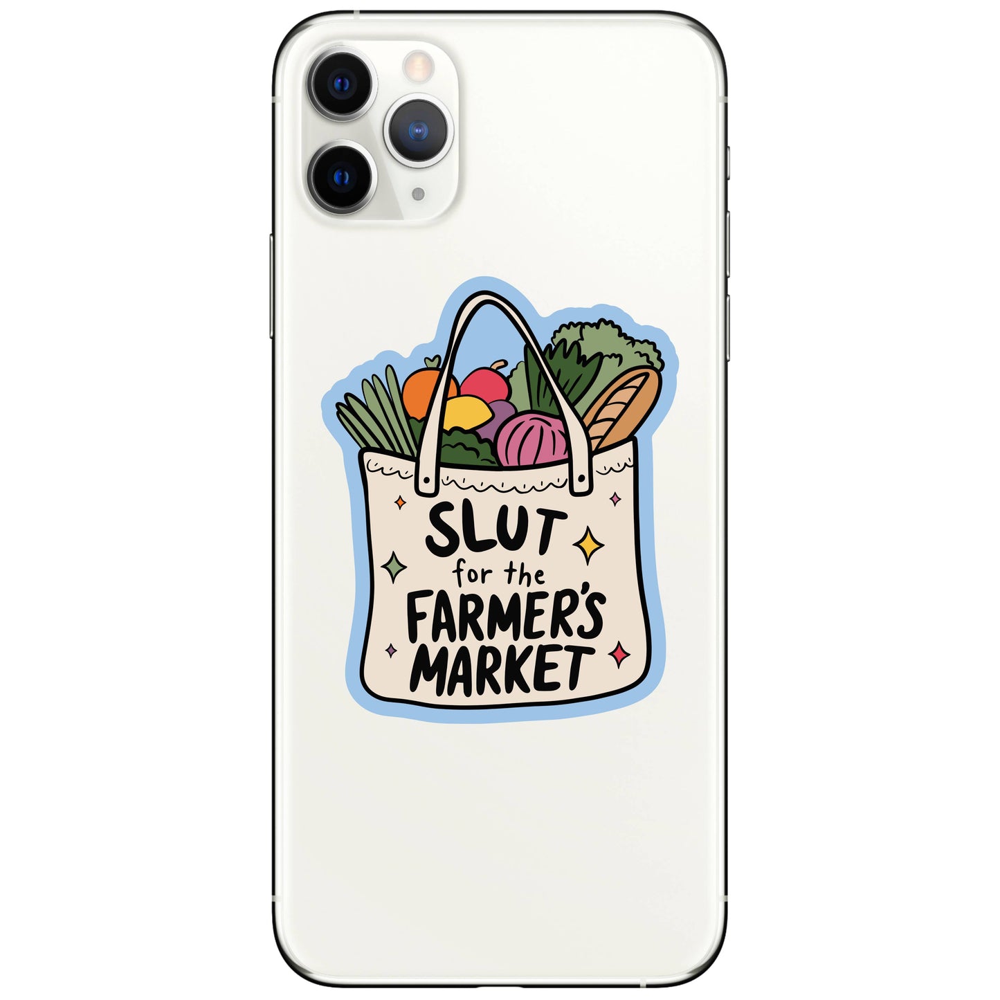 Farmer Market Slut Vinyl Sticker