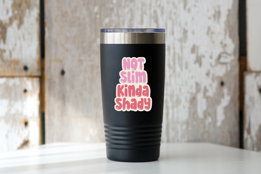 Not Slim Kinda Shady Sticker