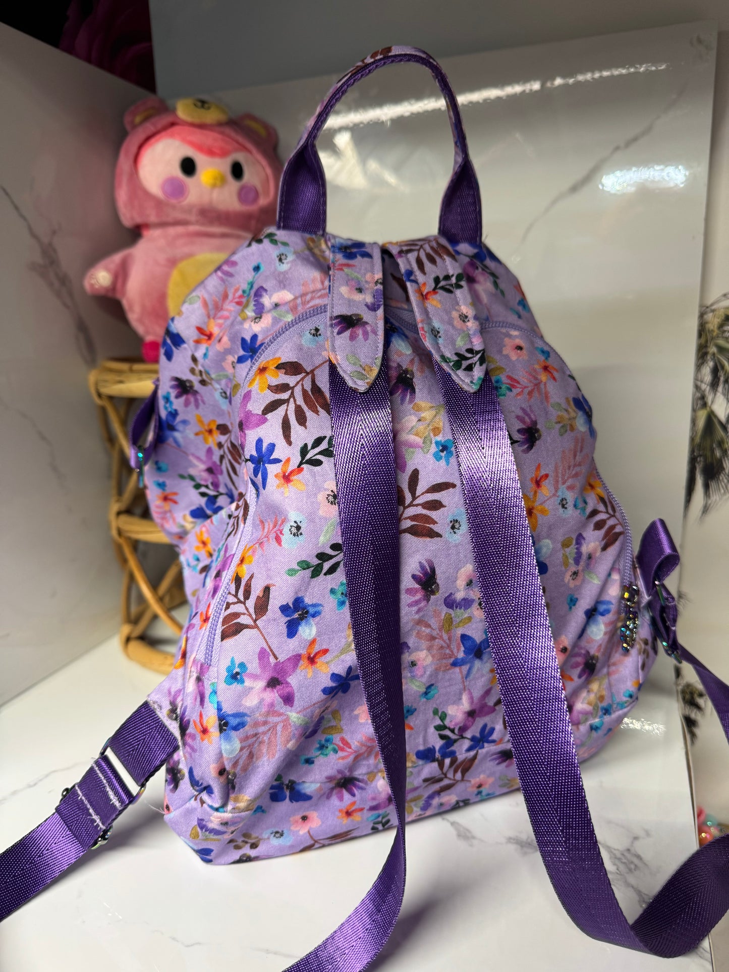 Lilac Day Dream Carry-On Backpack