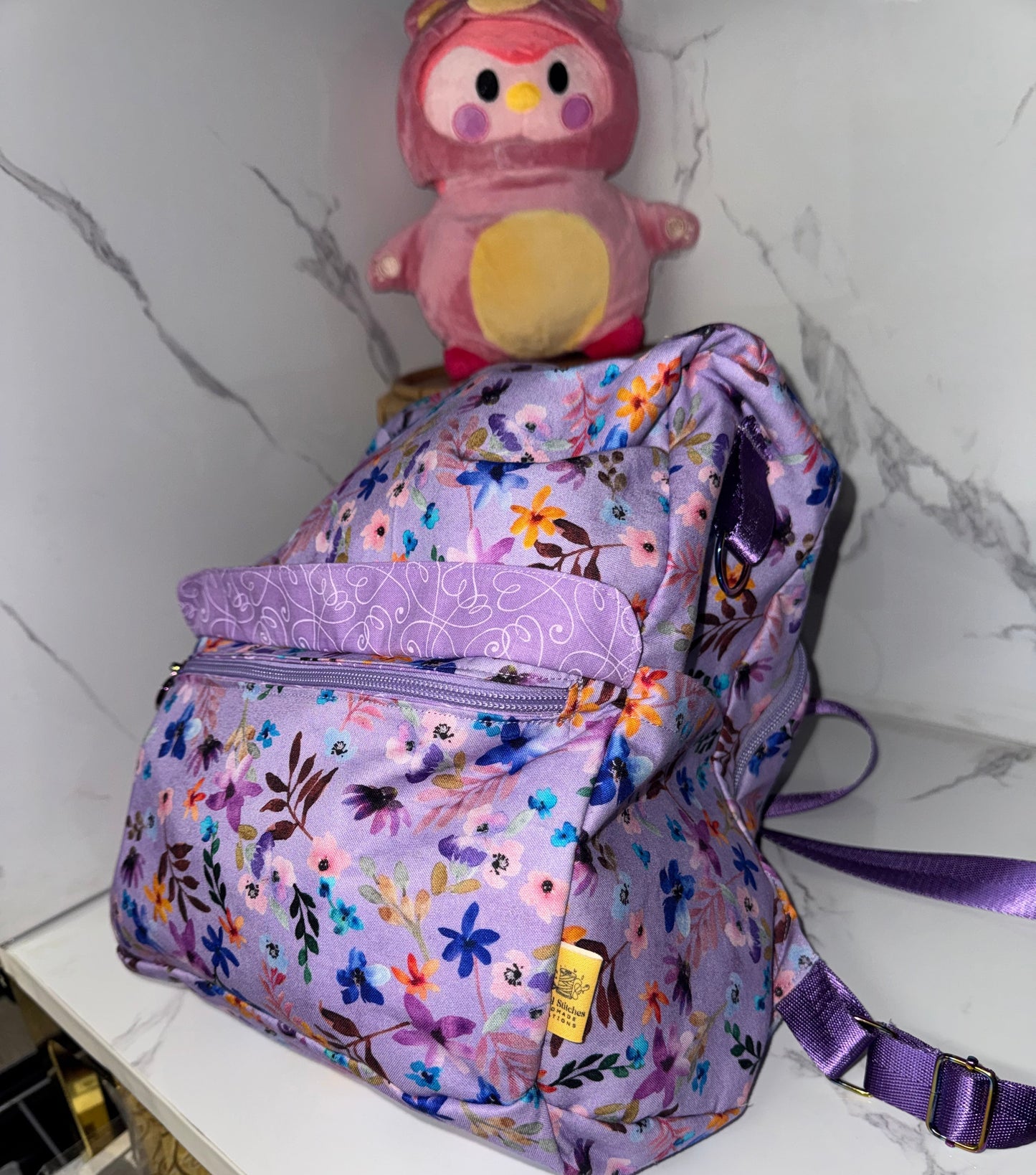 Lilac Day Dream Carry-On Backpack
