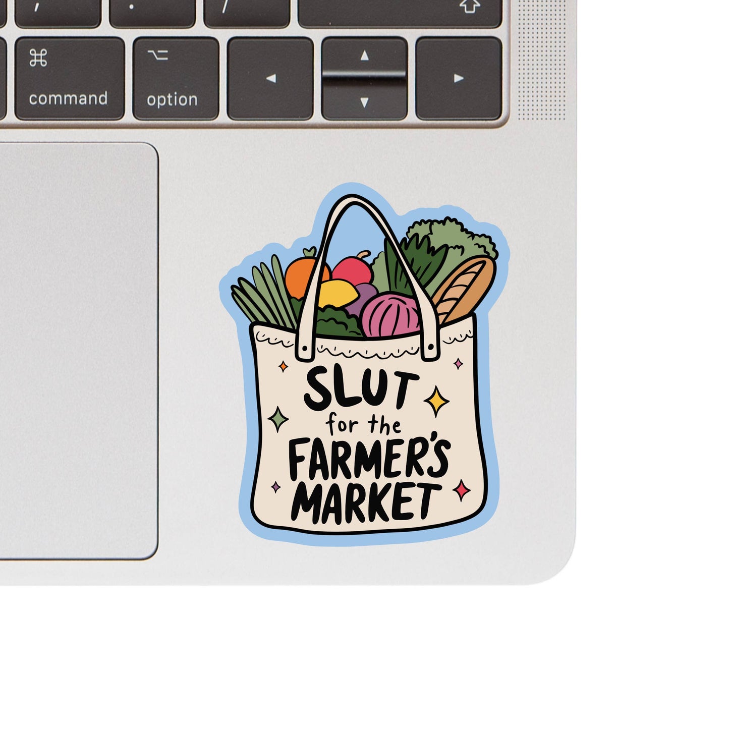 Farmer Market Slut Vinyl Sticker