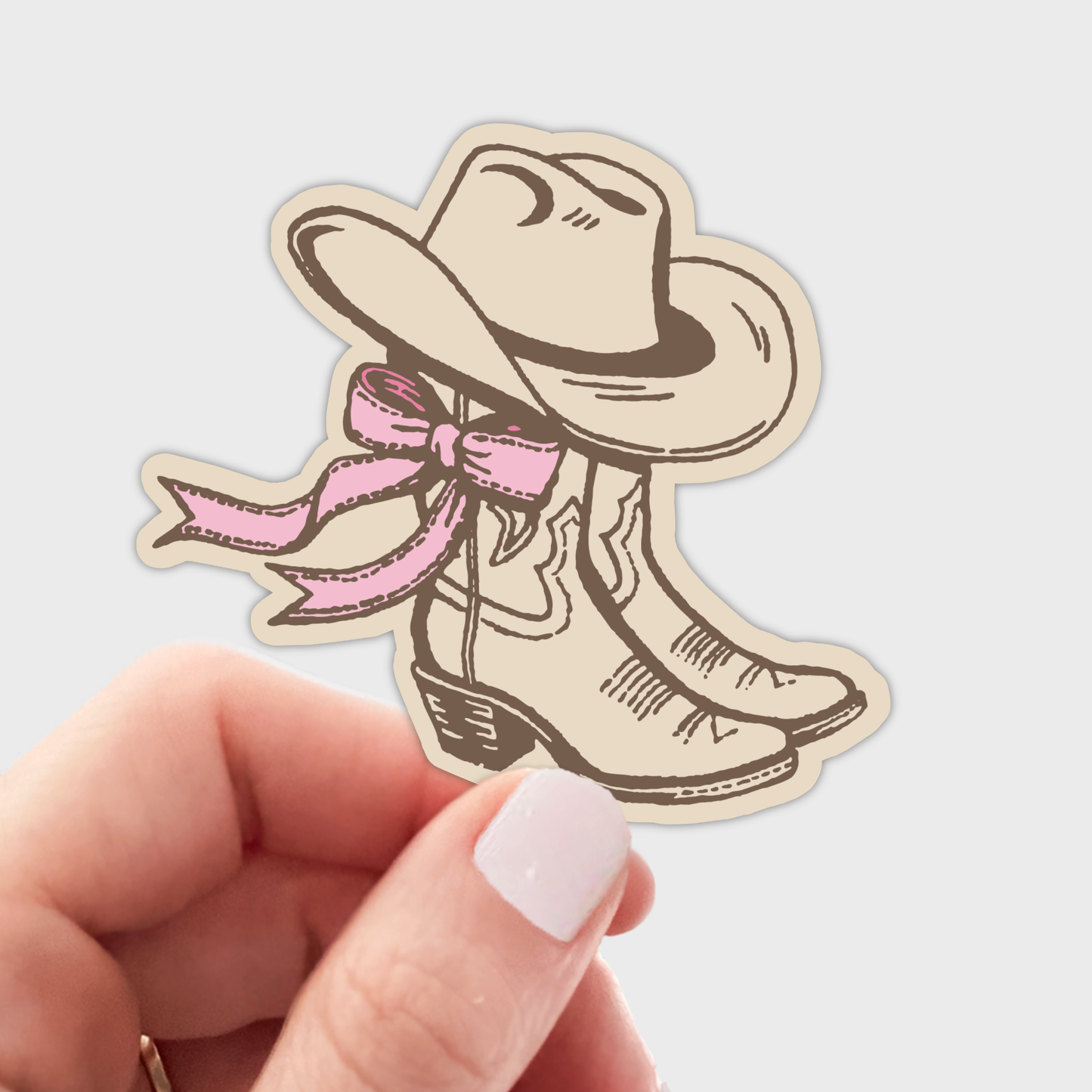 Coquette Boots Sticker
