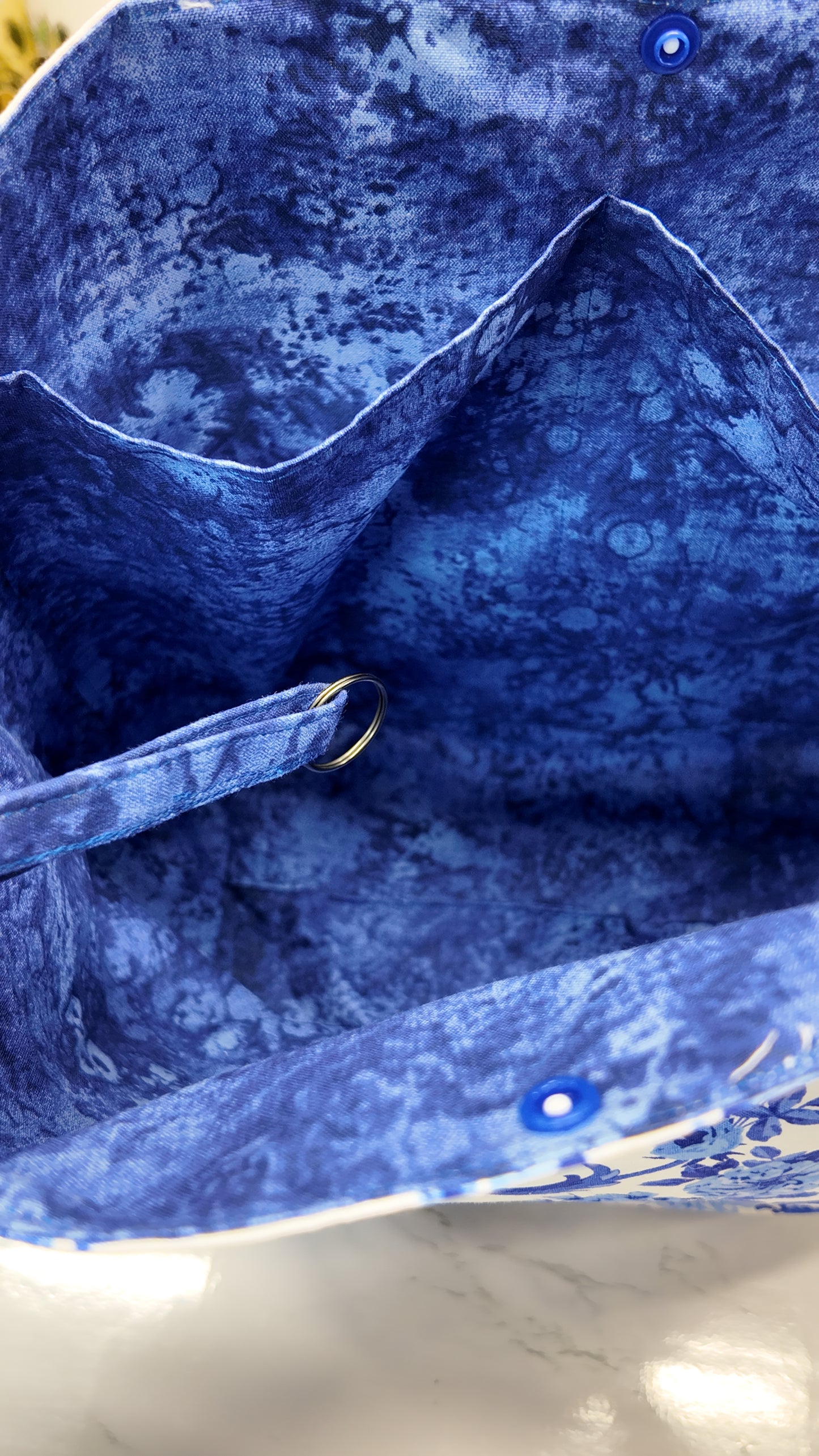 Blue Royalty Shoulder Bag