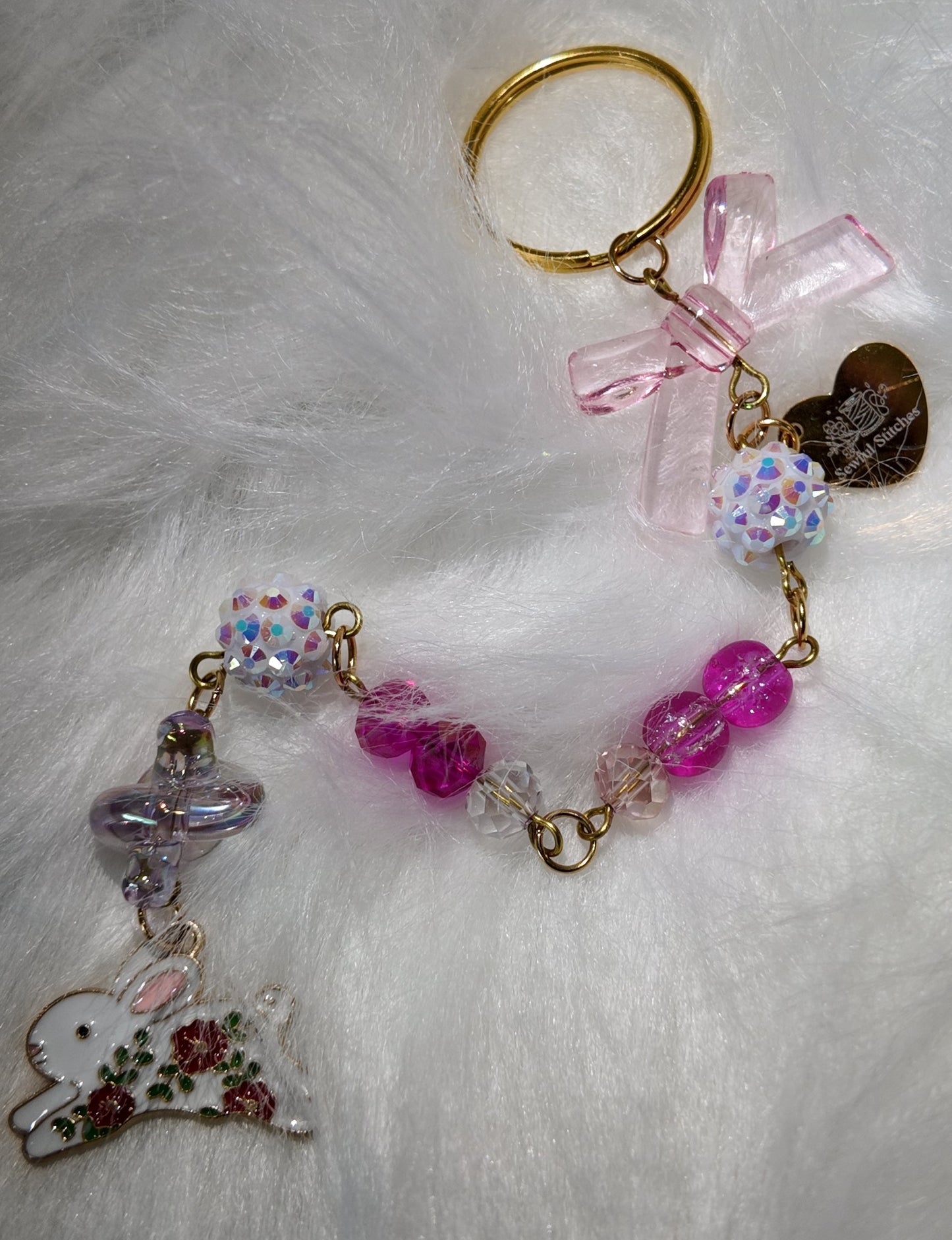 Bag Charms | Keychains | Pink & Purple Collection