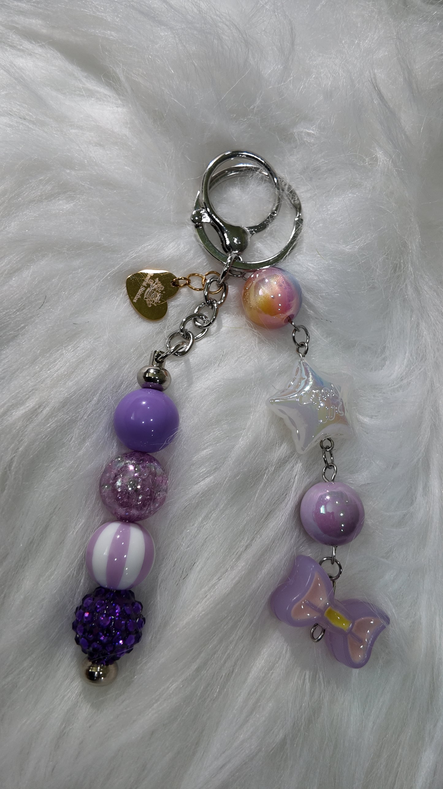 Bag Charms | Keychains | Pink & Purple Collection