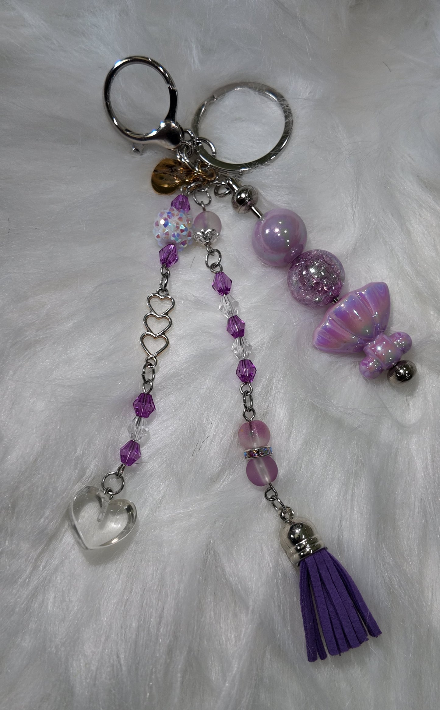 Bag Charms | Keychains | Pink & Purple Collection