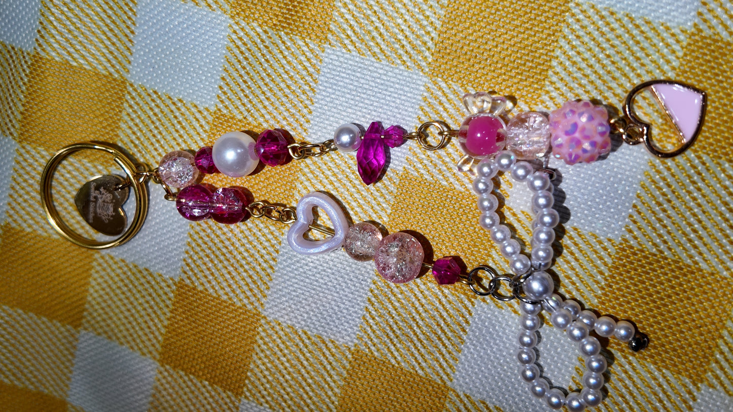 Bag Charms | Keychains | Pink & Purple Collection