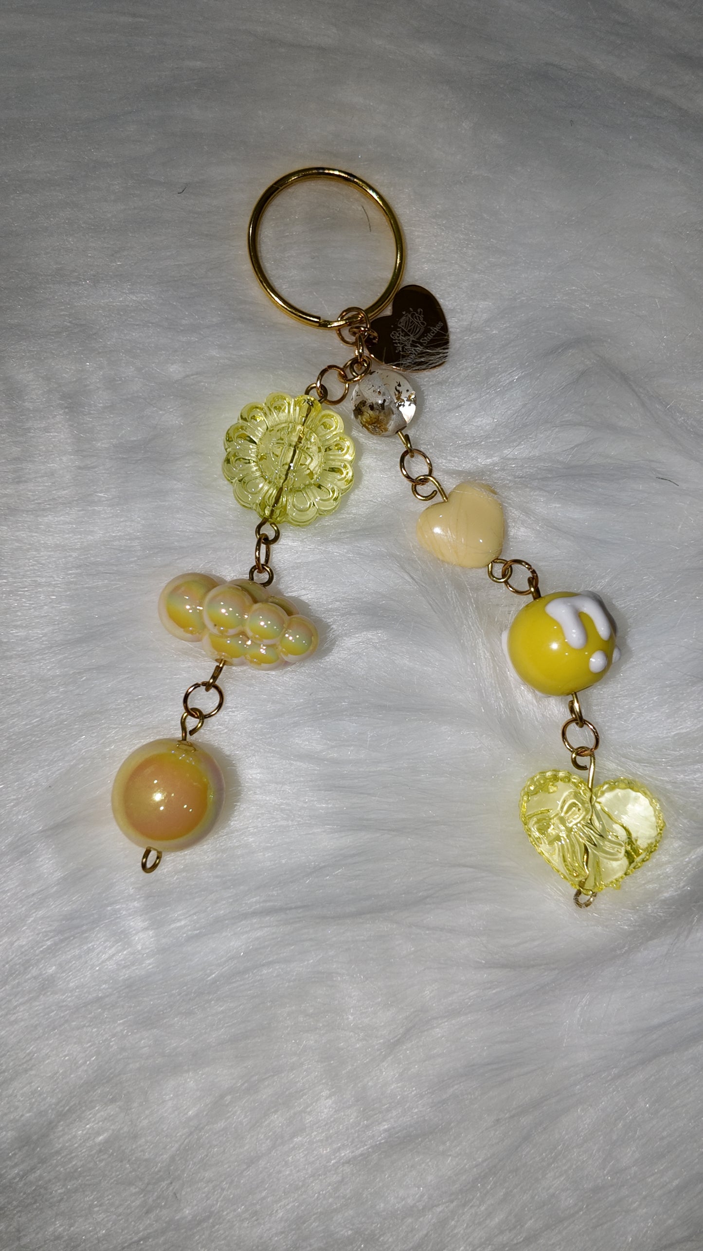 Bag Charms | Keychains | Brown & Yellow Collection