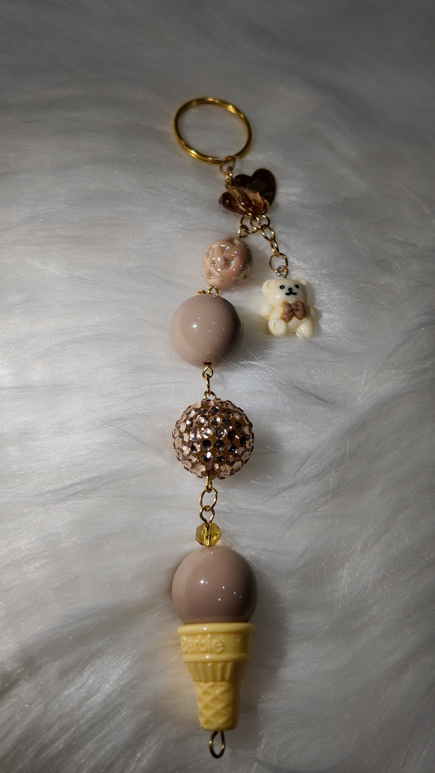 Bag Charms | Keychains | Brown & Yellow Collection