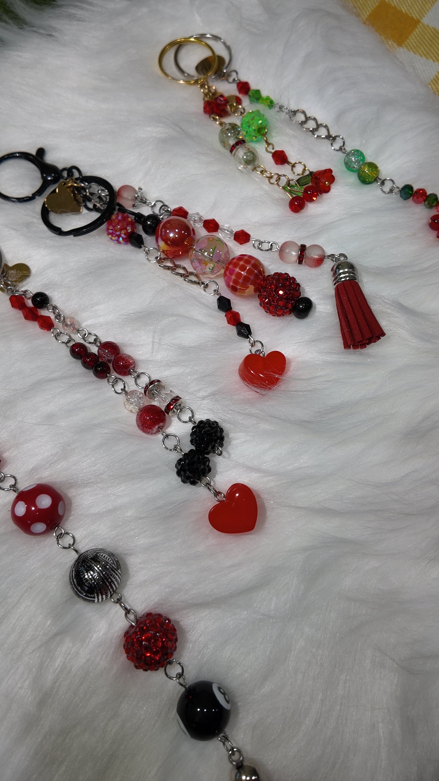 Bag Charms | Keychains | Cherry Collection