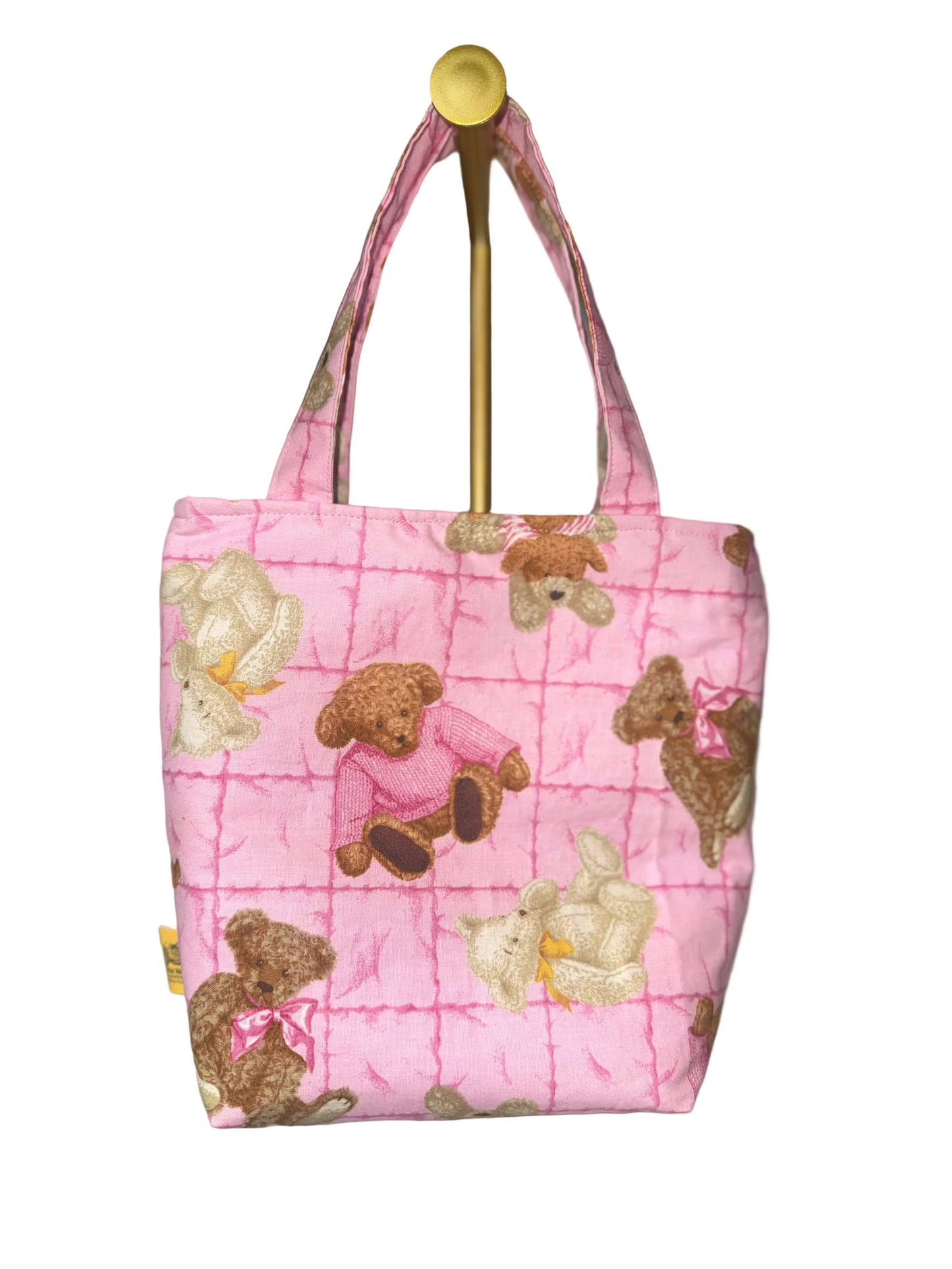 Beary Pink Essentials Bag