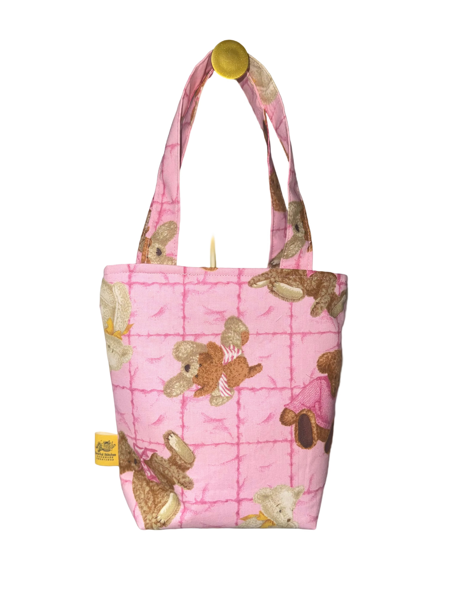 Beary Pink Essentials Bag