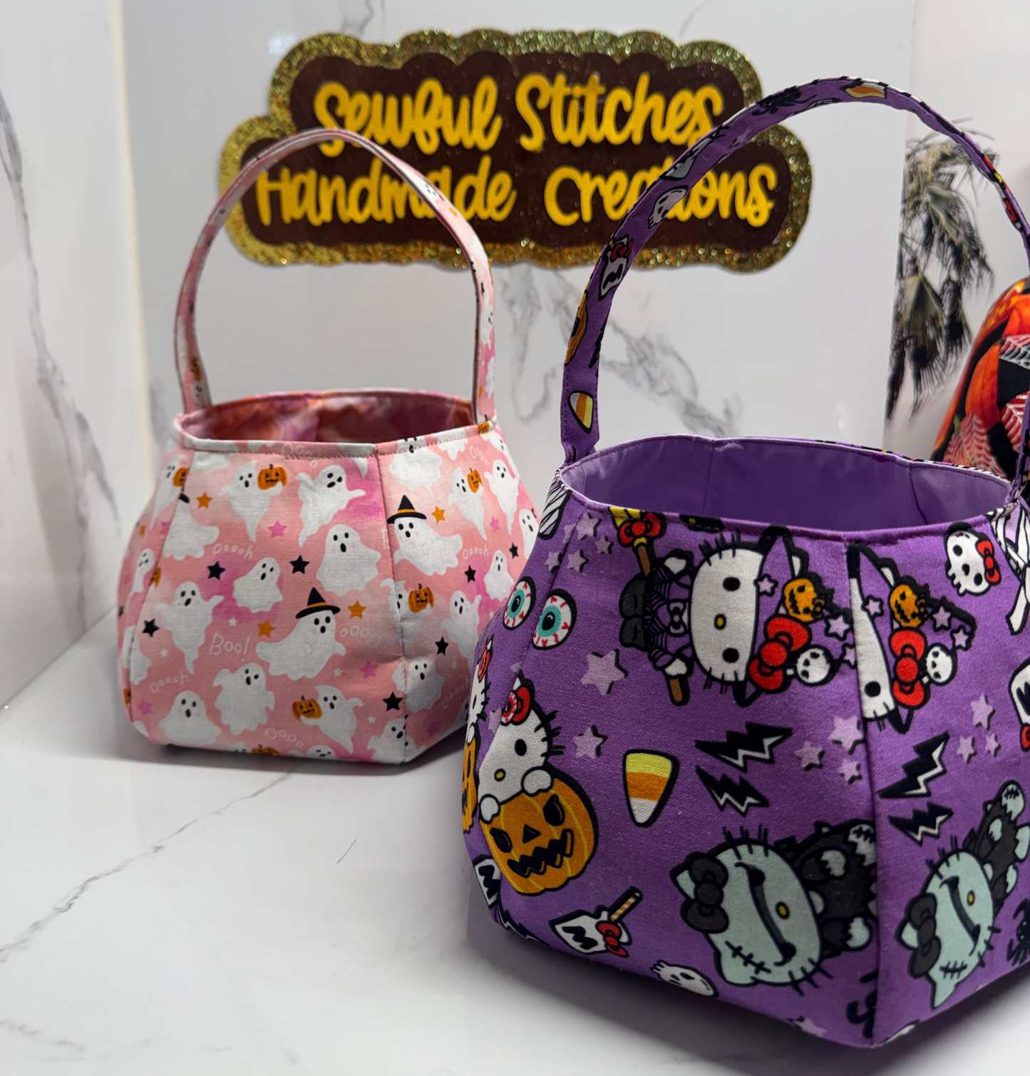 Boo! Baskets | Pumpkin Shaped Handbags