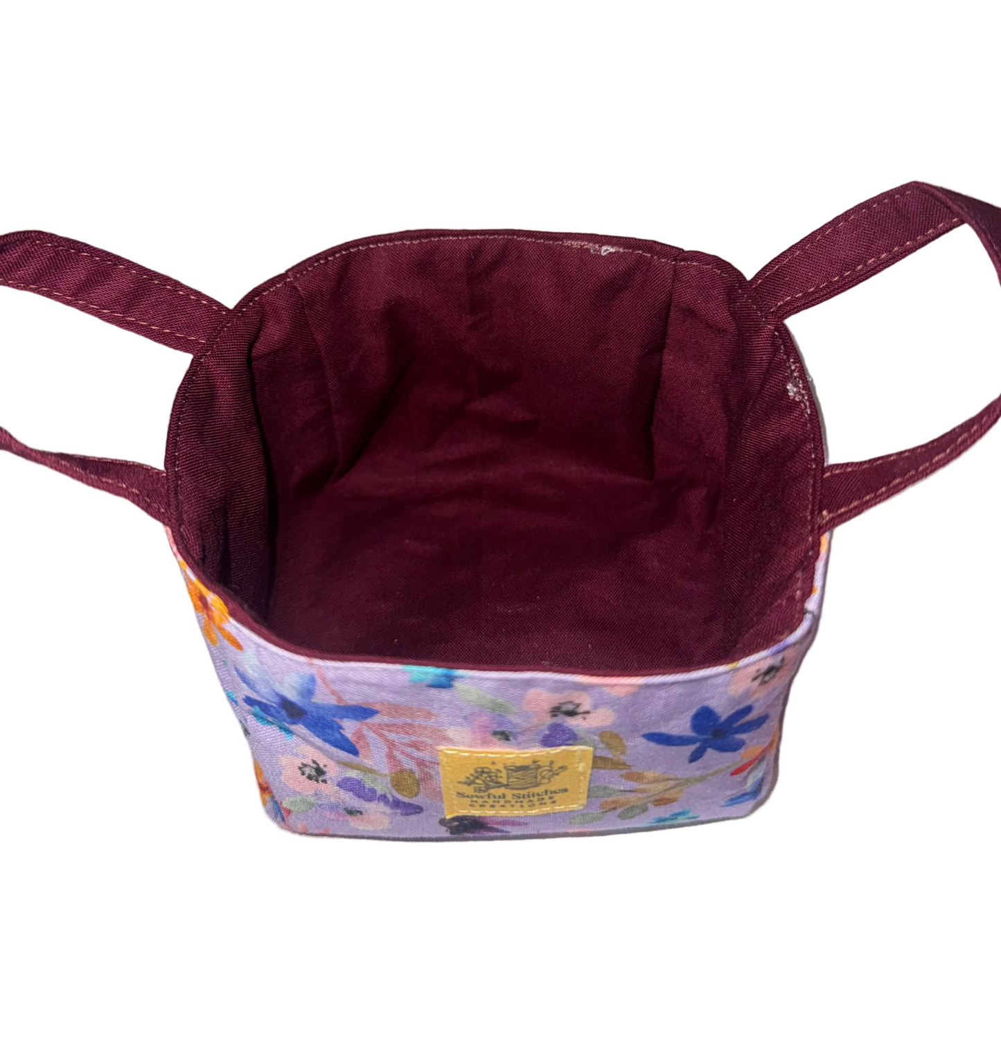 Lilac Day Dream Fabric Basket