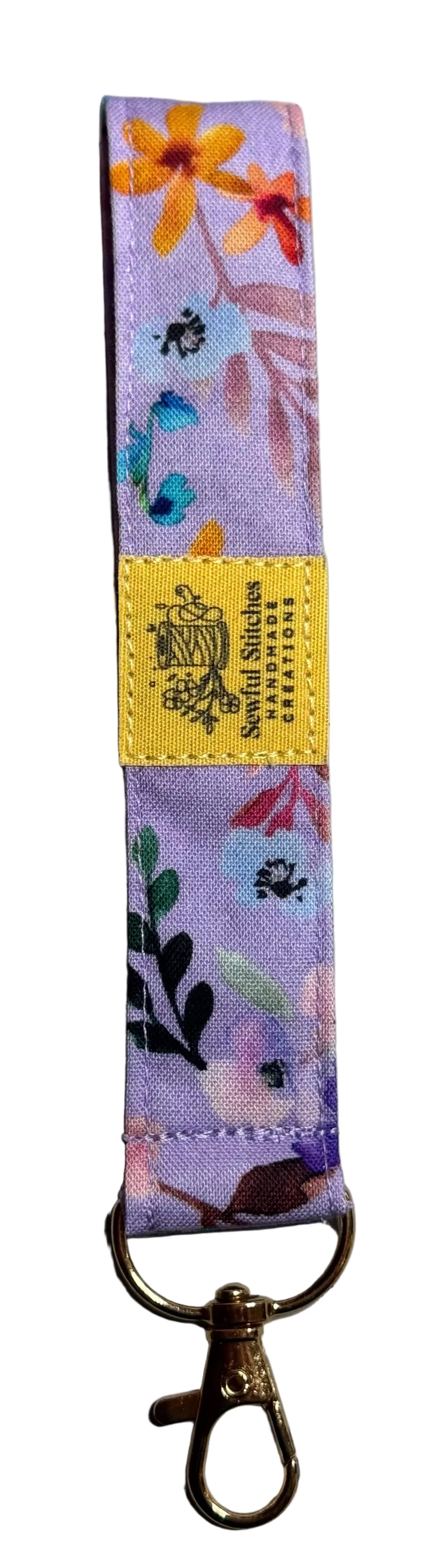 Lilac Day Dream Wristlet Keychain