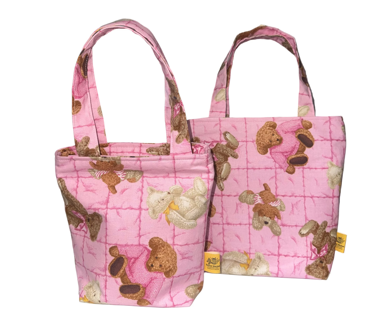 Beary Pink Essentials Bag