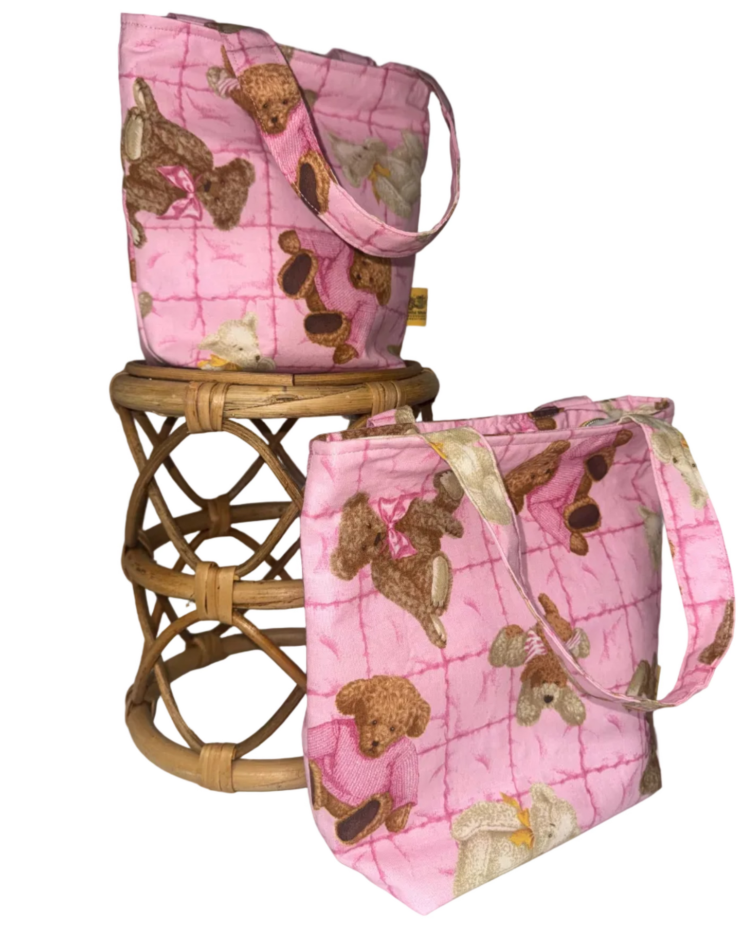 Beary Pink Essentials Bag