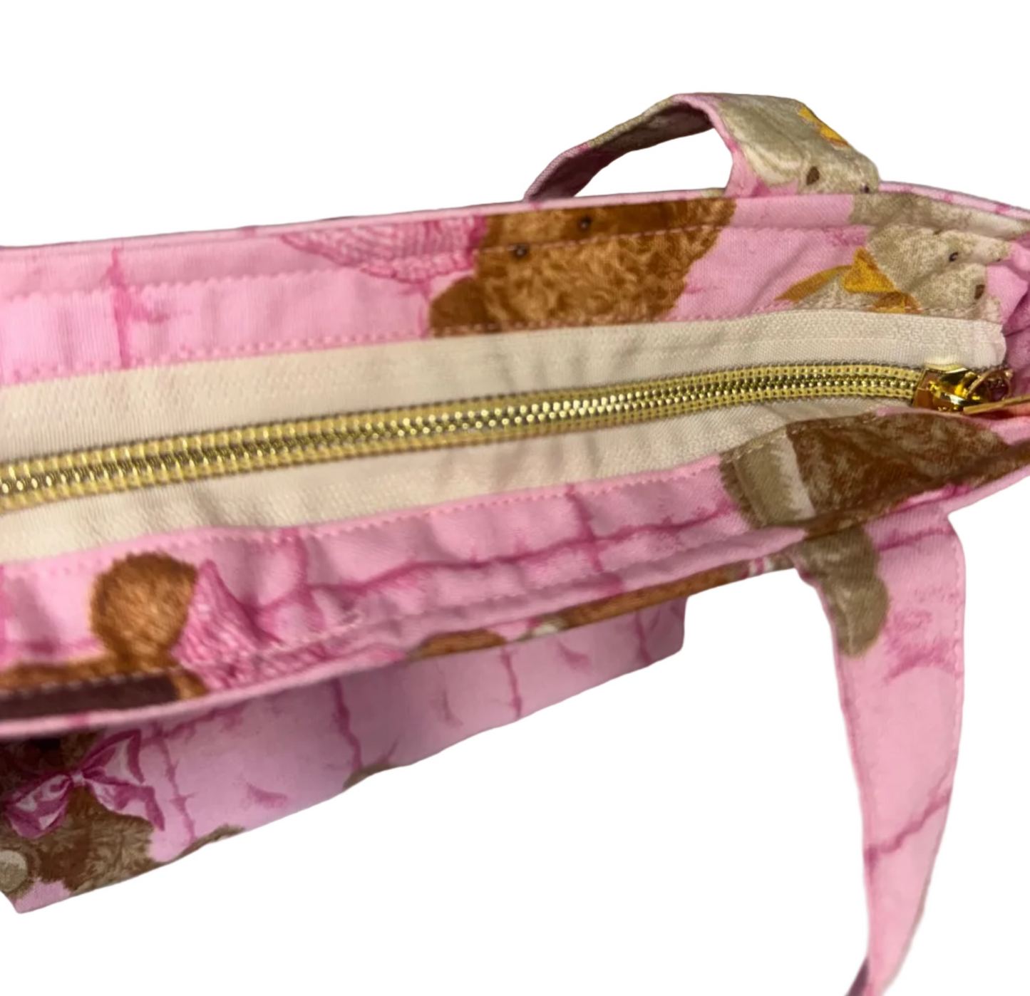 Beary Pink Essentials Bag