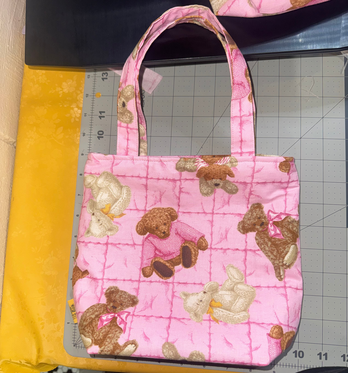 Beary Pink Essentials Bag